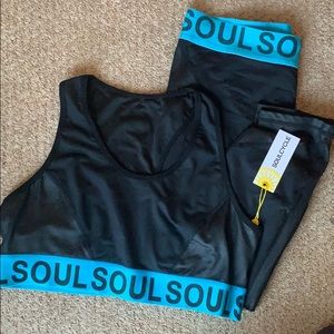 SoulCycle Sports Bra & Leggings Set